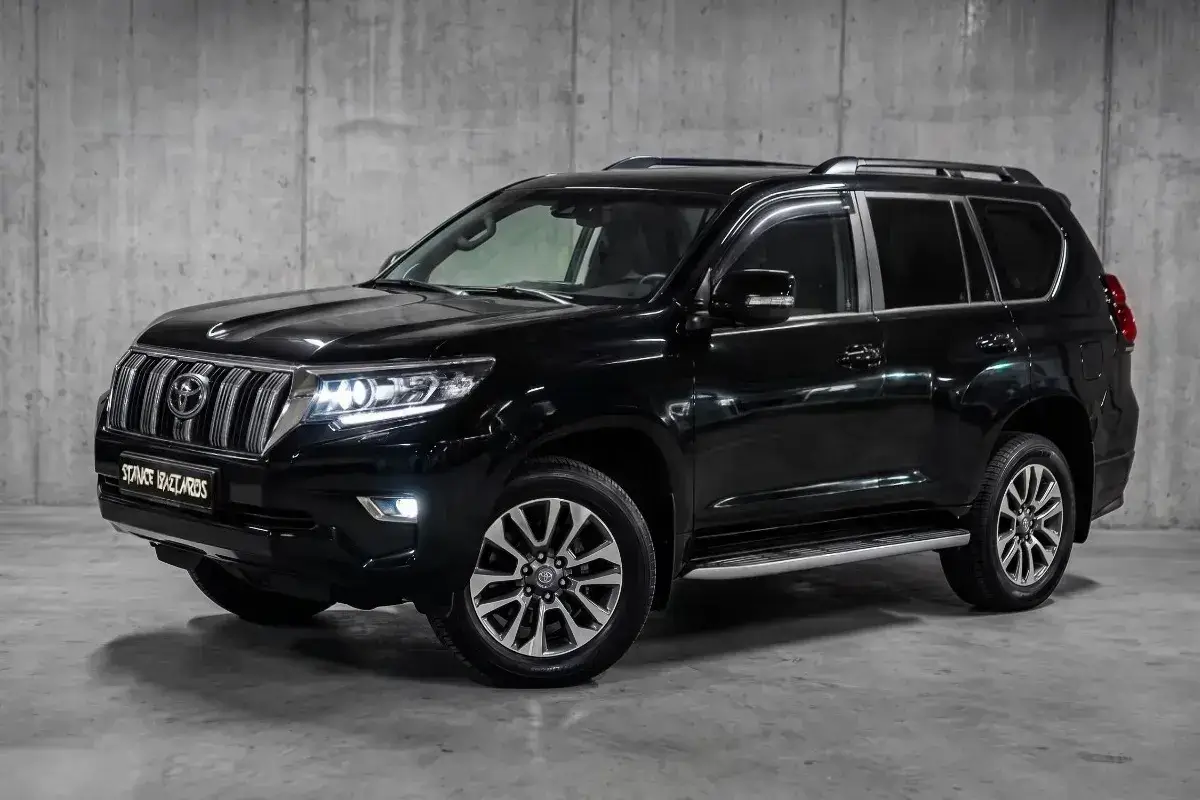 Toyta Prado на амортизаторах Sachs