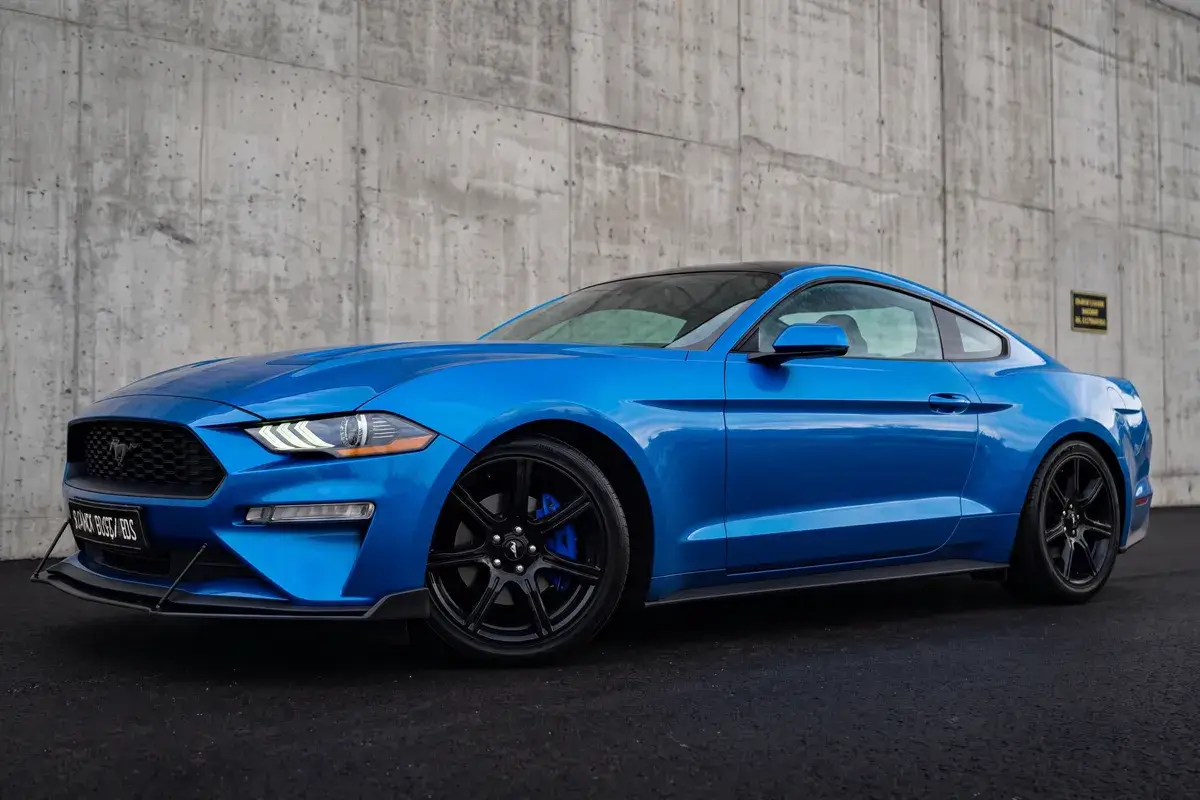 Ford Mustang на пружинах H&R