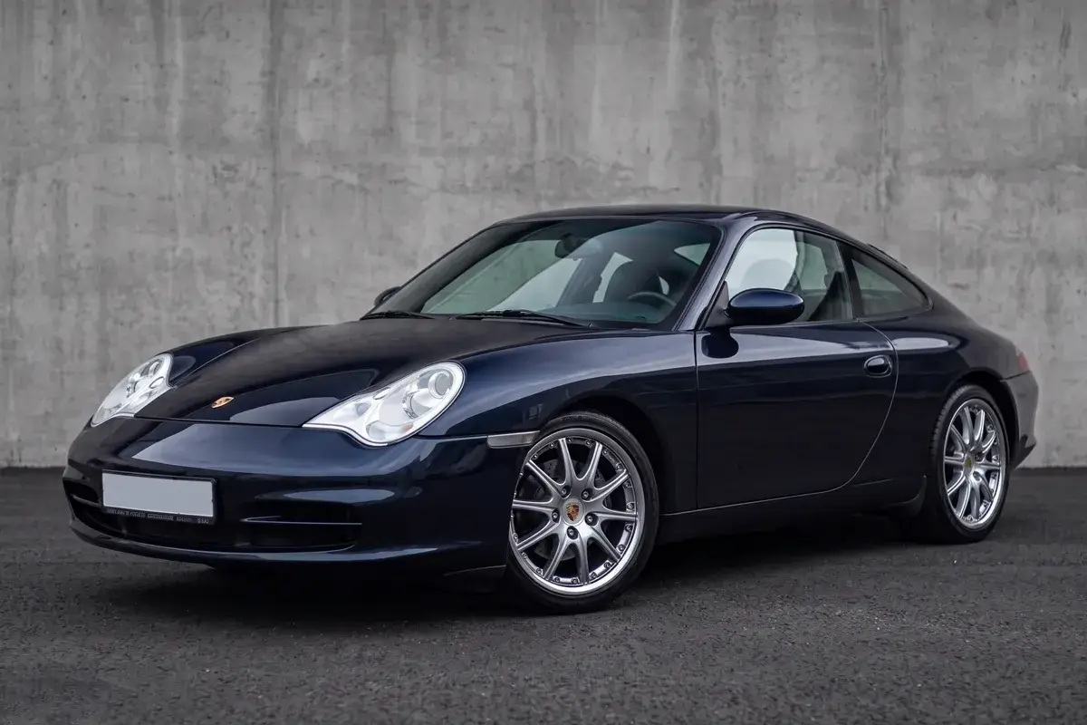 Porsche 911 на койловерах ST Suspension