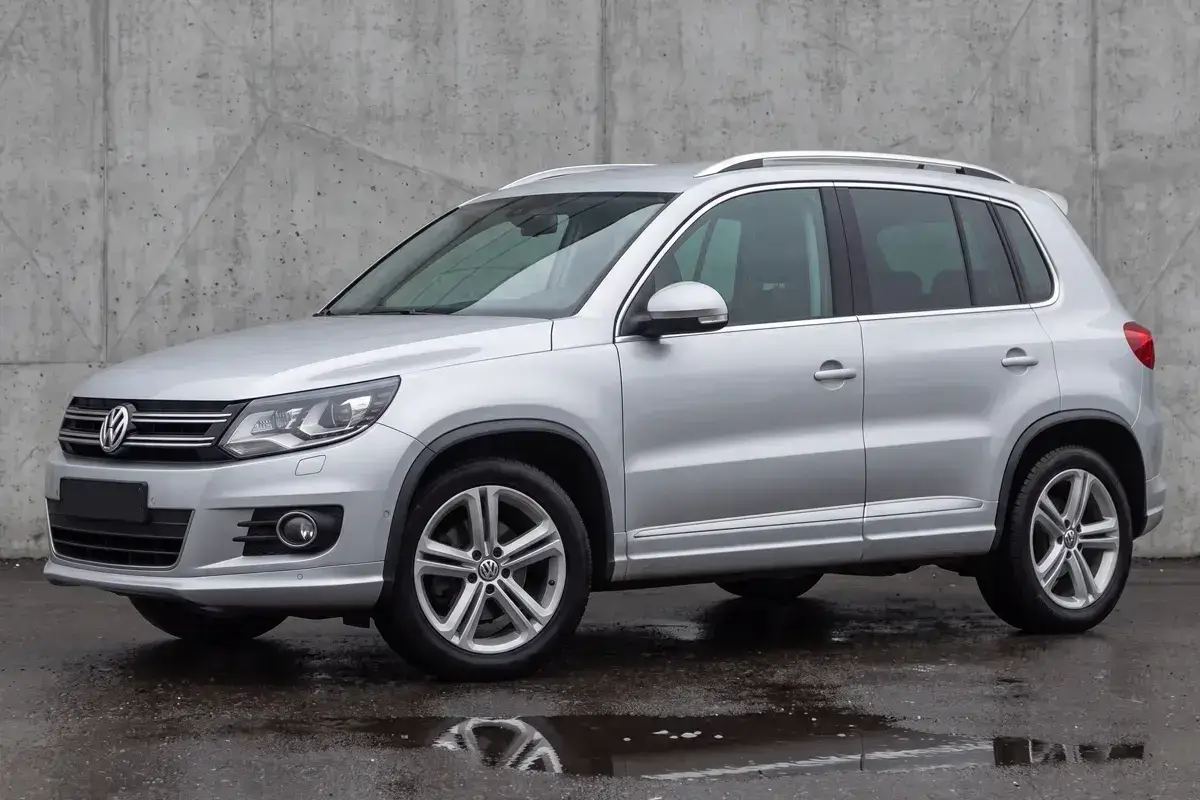 Volkswagen Tiguan с пружинами Eibach